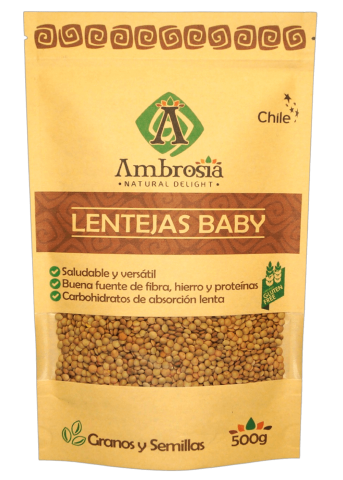 Ambrosia lentejas baby 500gr