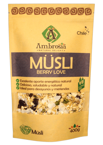 Ambrosia musli Berrie Love 400 Grs