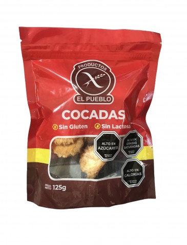 El Pueblo Cocadas Sin Gluten 125 Gr