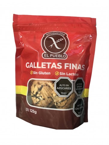 El Pueblo Galleta Fina Sin Gluten 125 Gr