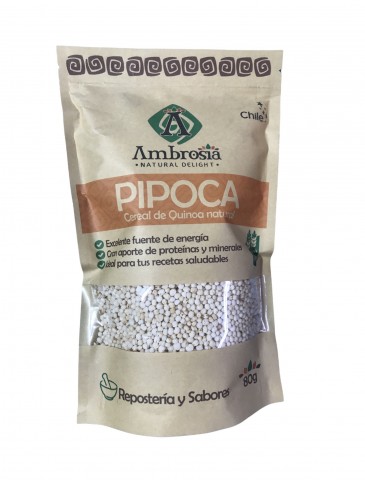 Ambrosia pipoca natural 80 grs