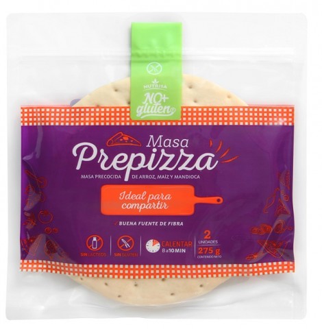 Nutrisa Masa Prepizza 2 uni 275 grs